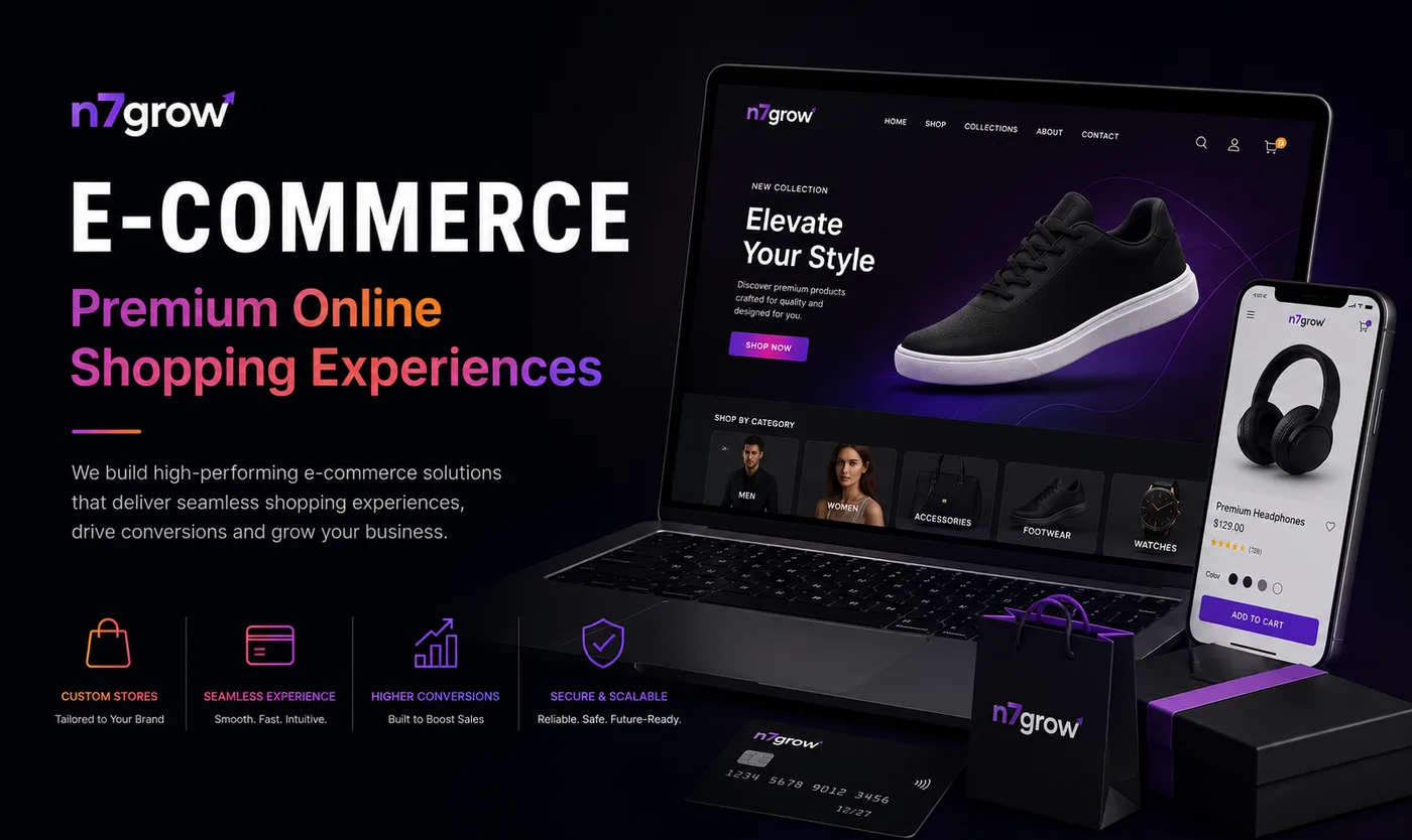 Future Commerce e-commerce project by N7GROW